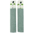 thumbnail image 1 of 1 Pair Cotton Door Handle Covers Refrigerator Doorknob Cover Practical Double-Door Fridge Gloves Protector Home Kitchen Tools, 1 of 8