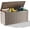 Grey, variant on 75 Gallon Resin Deck Box, Weatherproof and UV Resistant Outdoor Storage Box