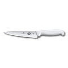 Victorinox Forschner Fibrox 7.5 inch Serrated Chef's Knife, Black TPE  Handle (Old Sku 40720)