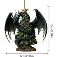 thumbnail image 3 of Festive Christmas Tree Decorations With Dragon Wrap Design, Suitable For Indoor Outdoor Spaces, Creating A Magical And Festive Atmosphere For Celebrations And Gatherings, 3 of 7