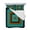 Teal, variant on Quilts Twin Size Bedding Set, Brown Western Lightweight Quilted Comforter, Vintage Texas Stars Country Wheats Soft Reversible Bedspread Coverlet with Pillow Covers for All Season, 68" x 86"