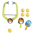 thumbnail image 1 of Mesa de tenis colgante de interior para entrenamiento personal, coordinación ojo-mano, práctica, raquetas y pelotas de -pong, para adolescentes y, 1 of 8