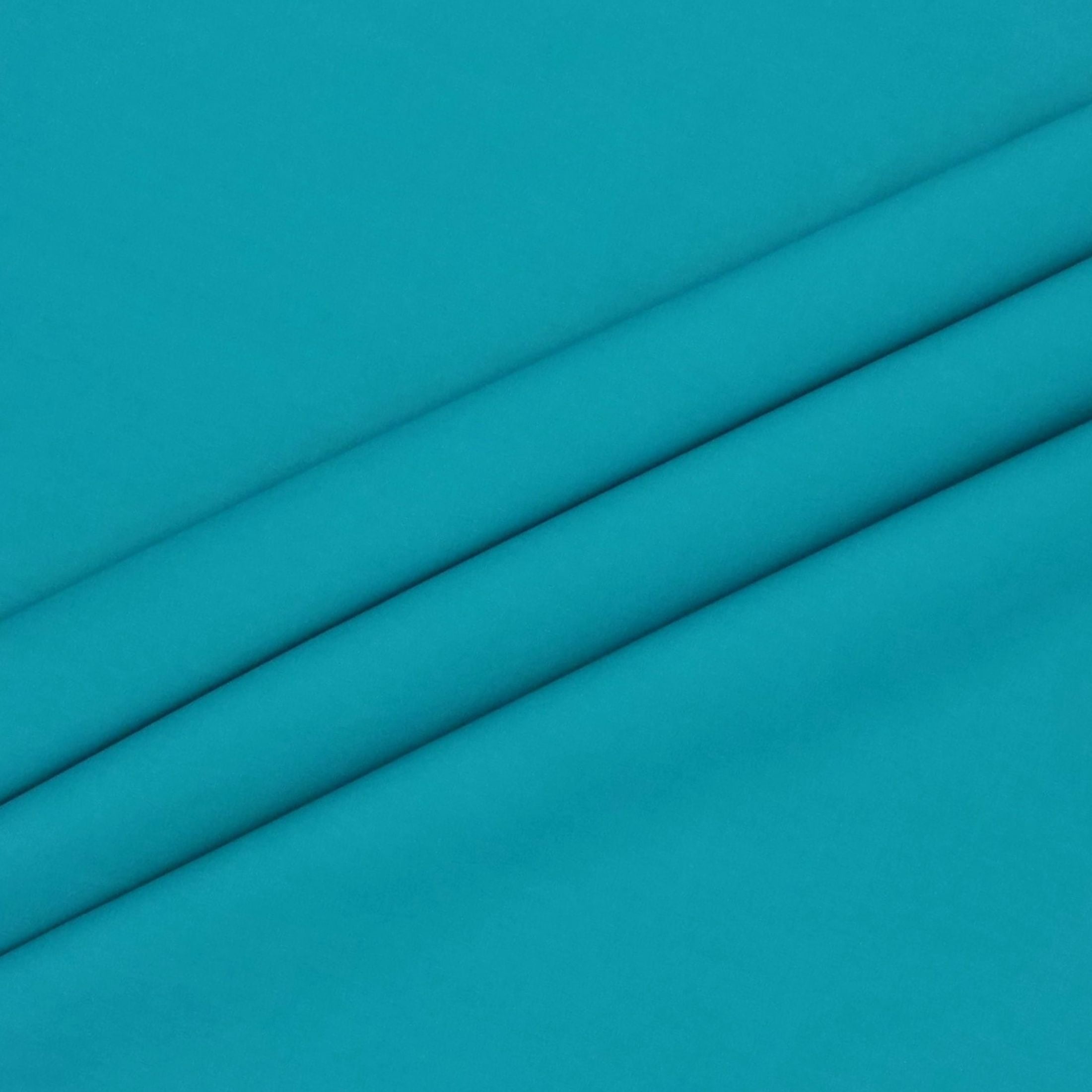 (2 pack) Shason Textile 4 Yard Cut Poly Cotton Fabric, Teal, 44" Wide for Craft & Quilting Projects