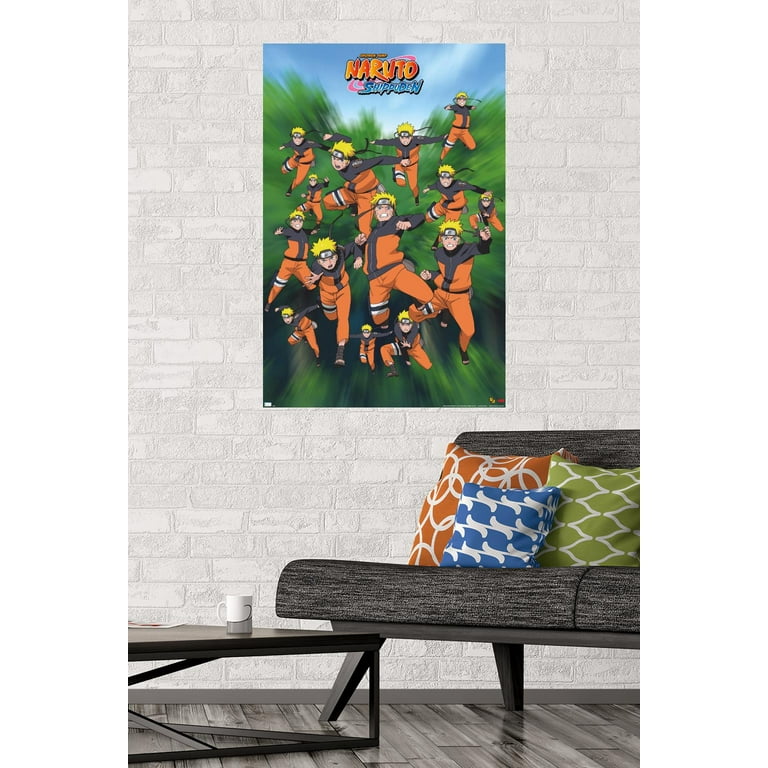 Naruto - Poses Wall Poster, 22.375 x 34