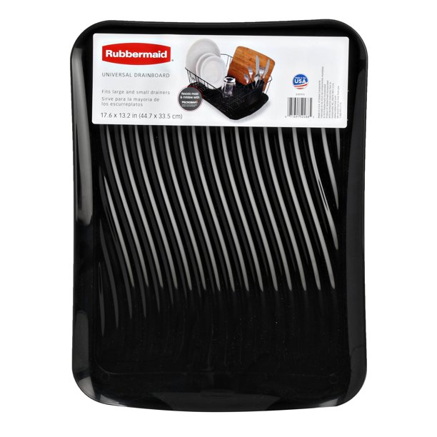 Rubbermaid Universal Drainboard, Black