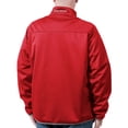 thumbnail image 2 of Men's Franchise Club Scarlet Ohio State Buckeyes Softshell Full-Zip Jacket, 2 of 2