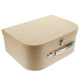 thumbnail image 4 of Cardboard Suitcase Box with Handle - Decorative Thickened Paperboard Storage Box for Crafting Organizing and Gifting Jewelry, 4 of 6