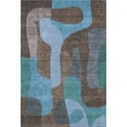 thumbnail image 2 of Addison Rugs Mayfield Premium Machine Washable Transitional Abstract Brown Rectangle Rug, 8' x 10', 2 of 7
