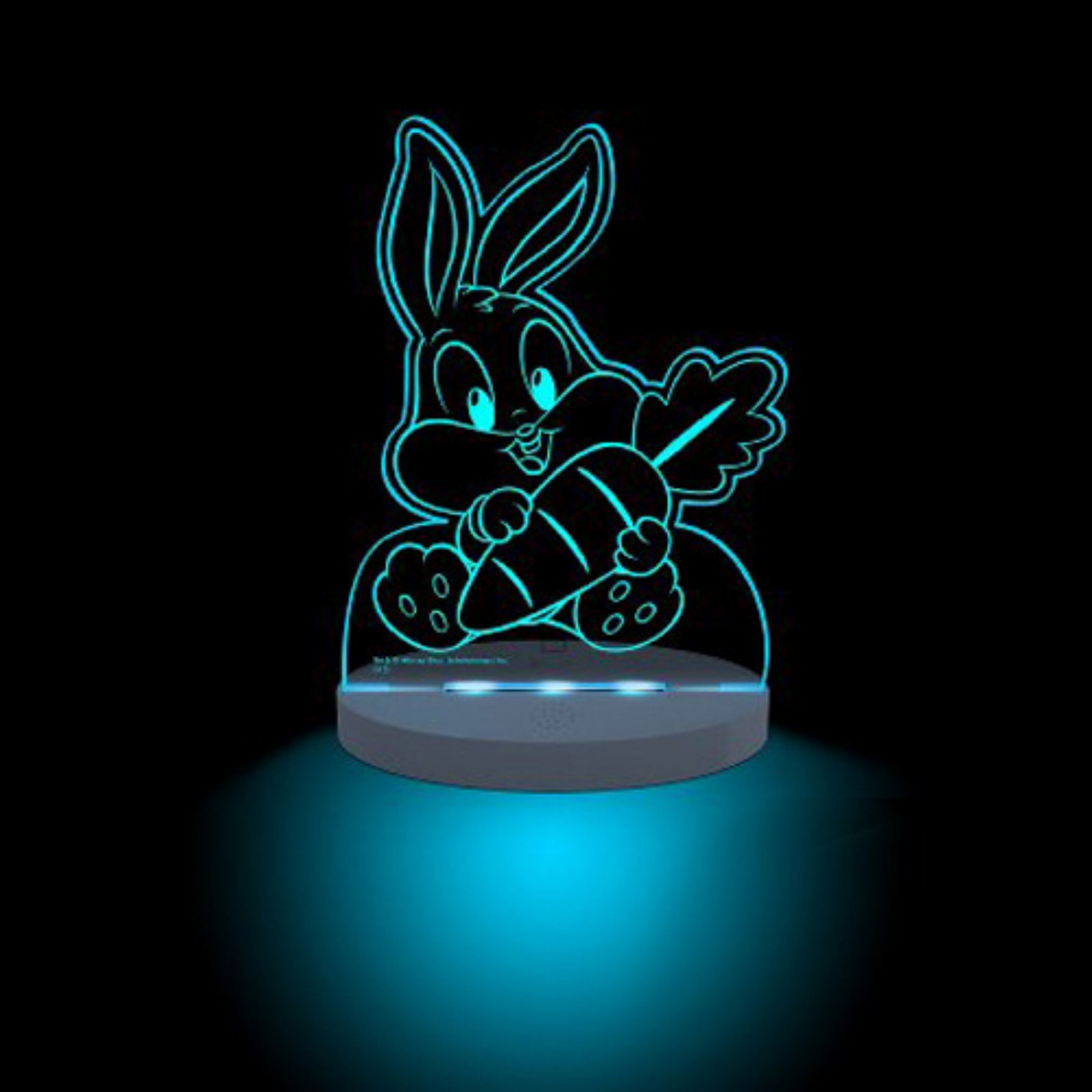 Bugs Bunny Night Light Personalized LED Plug In With Dusk to Dawn Sensor Bedroom 