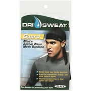 Dri Sweat Guard Men's Mesh Black Bandana