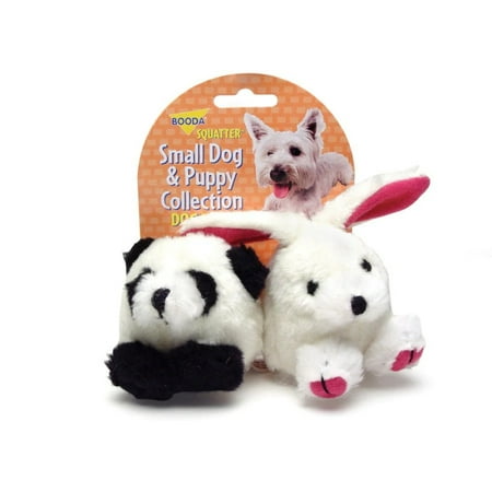 UPC: 0723503535960 | PetMate Aspen Booda Squatter Panda Rabbit Soft Plush Fabric Dog Puppy Chew Toy