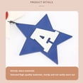 thumbnail image 5 of Yunliwuli Patriotic Hanging Ornaments 4th of July Wooden Stars Red White Blue Tree Decorations for Window Wall Party Supplies, 5 of 8