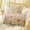 Beige, variant on Colorful Spring Floral King Size Pillow Cover, Pillowcase Protectors with Zipper, Breathable Decorative Throw Pillow Case Cover, Vintage Summer Botanical Pillow Shams for Couch Sofa 20x36Inch