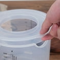 thumbnail image 4 of 2.5L Baking Measuring Cup Scale Mixing Bowl with Lid Transparent Plastic Mixing Cup for Home Kitchen, 4 of 19