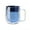 Blue, variant on Double Walled Glass Coffee Mugs with Handle, 8.8 Oz Colored Borosilicate Glass Cups for Hot Cold Beverages, Cappuccino, Latte and Tea