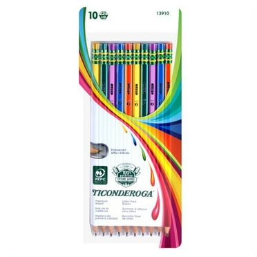 Dixon Latex-Free Eraser, Pre-Sharpened (Pack of 10)