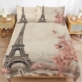 thumbnail image 2 of Eiffel Tower Bedding Set with Zipper Closure for Girls & Boys, 2 of 6