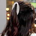 thumbnail image 4 of jojofuny 4Pcs Barrettes for Girls Rhinestone Resin for Party Work Beach Everyday Use, 4 of 6