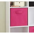 thumbnail image 3 of ClosetMaid 5880 Cubeicals Fabric Drawer, Fuchsia, 3 of 6