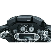 Kuryakyn 5212 Batwing Fairing Storage Pouch Bag with Magnetic Closures for 1996-2013 Harley-Davidson Touring and Trike Motorcycles, Black