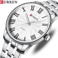thumbnail image 3 of Curren  8422 Men's Watch Calendar Popular Men's Watch Business Steel Belt Waterproof Quartz Watch, 3 of 6