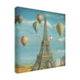 thumbnail image 2 of Trademark Fine Art 'Balloon Festival' Canvas Art by Danhui Nai, 2 of 3