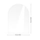 thumbnail image 4 of 10 unidades de tarjeteros de acrílico transparente para mesas, tarjetas de sitio, números de mesa DIY. 6cmx0.2cmx9cm, 4 of 4