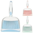 thumbnail image 2 of 3 Set Mini Dustpan and Brush Set Portable Table Top Cleaning Brush and Dustpan Set Dining Table Crumb Sweeper with Soft Bristles Multipurpose Desktop Keyboard Cleaning Tools for Home, 2 of 11
