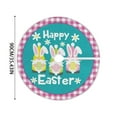thumbnail image 3 of Easter Bunny Rabbit Ear Eggs Christmas Tree Skirt Carpet Mat Funny Party Decor Supplies for Xmas Halloween Decorations Occasion,90cm, 3 of 5