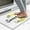 Lemon, variant on GALMAXS7 Kitchen Mat for Standing,Anti Fatigue Mats for Kitchen ,Non Slips Kitchen Rugs and Mats for floor 17.3"x28",Black
