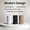 Off White, variant on Black Diatomite Bamboo Toothbrush Holder for Bathroom Countertops