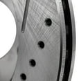 thumbnail image 4 of Front Brake Disc for Suburban, for Tahoe, for GMC for Yukon, for Cadillac for Escalade - Vented 6 Lug, Cross-Drilled & Slotted - 17748131, 4 of 13