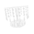 thumbnail image 3 of Taza Tortas Sirviendo Pastel de pastel Sirviendo bandeja Fácil Asamblea Cupcakes Serving Plate para escritorio Central de fiesta Central Wedding Pequeño, 3 of 8