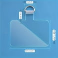 thumbnail image 4 of 3pcs Cell Phone Lanyard Patch Set With Clear Gasket, Durable Universal Cell Phone Anti-theft Hook Card Cell Phone Lanyard Tether To Protect Your Phone., 4 of 5