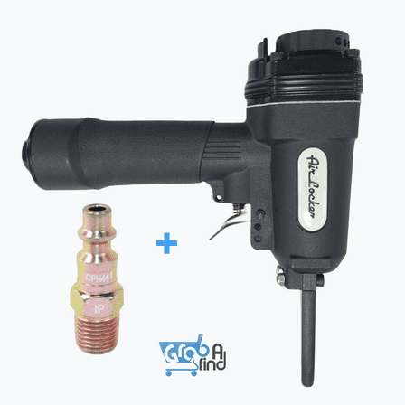 AIR LOCKER Professional Punch Nailer/Nail Remover and Steel Coupler Plug 1/4''