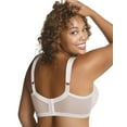 thumbnail image 2 of Womens Plus Size comfort shaping jacquard wire free bra, style 1q20, 2 of 2