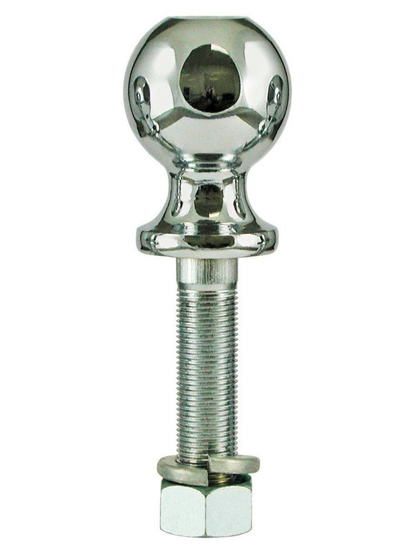 Reese Hitch Ball 2" Ball Dia., 3 3/8" Shank L, 3/4" Shank Dia