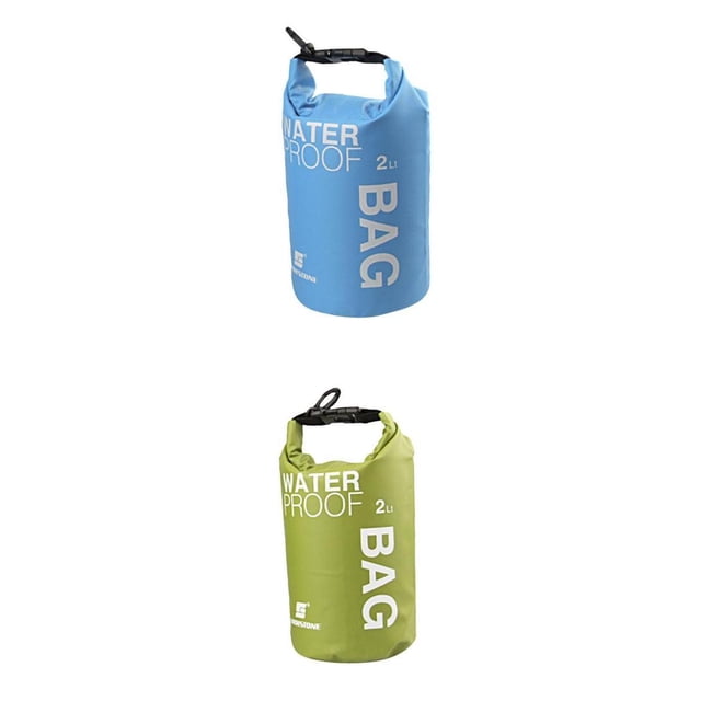 Bolsa de Impermeable Impermeable Kayak Camping Rafting Flotante 2L