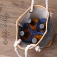 thumbnail image 3 of Rutledge & King Reusable Wine Bag - Wine Tote for Wine Bottles - (Waverly, 2 Pack), 3 of 7