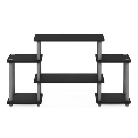 Pemberly Row Turn-N-Tube Entertainment Center for TV up to 25" in Natural/Beech