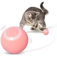 thumbnail image 1 of Pelota inteligente para gatos, juguete interactivo para gatos, rotación automática de 360 ​​grados y carga USB, juguete interactivo para gatos en interiores para gatitos TUNC Sencillez, 1 of 5