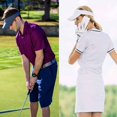 thumbnail image 6 of Minzimin 1Pack Sun Visor Hats for Women Men Adjustable UV Protection Outdoor Sports Golf Running Sun Caps, 6 of 7