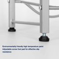 thumbnail image 4 of 5-Tier Water Cooler Jug Rack, 5 Gallon Bottle Storage Rack Detachable Heavy Duty Cabby for Home, Office Organization (Silver), 4 of 7