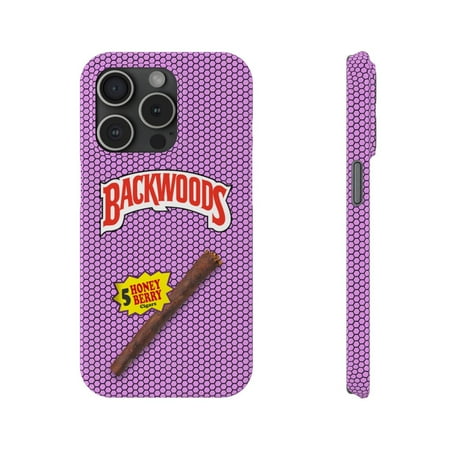 iPhone Slim Case Backwoods Honey Berry Back Woods Purple Flavor Gift - iPhone 15 Pro