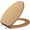 Light Oak, variant on Jones Stephens C3b2e117bn *Cvr* Decorative Wood Toilet Seat I - Wood