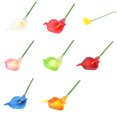 thumbnail image 4 of Cateissary 24 piezas de flores falsas, simulación de Color sólido bonito, fiesta en casa, Club, flores artificiales, adorno de planta, accesorio de Flores artificiales Naranja Cateissary HA084582-08, 4 of 6