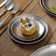 thumbnail image 4 of Platos de acero inoxidable, juego de 2 platos de cena de Metal, plato de aperitivos, plato de Camping, plato de nueces, plato de dulces, inastillable, 4 of 5