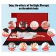 thumbnail image 4 of Red Light Therapy Blanket for Full Body Coverage 2460 LEDs with Red&Near Infrared Light Therapy-Wrap to Improve Sleep,Skin Health,Pain,Anti-Aging,Pulse&Brightness Control for Home(2Pcs), 4 of 6
