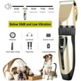 thumbnail image 4 of Emlimny Pet Hair Shaver Grooming Kit,4 Guiding Combs, Pet Hair Trimmer, Shaver for cats, Low Noise Rechargeable Cordless Pet Shaver,Hair Trimmer for Dogs Cats Pets, 4 of 7