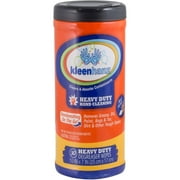 Kleenhanz Heavy Duty Degreaser Hand Wipes, Dual-Textured (30 Count)